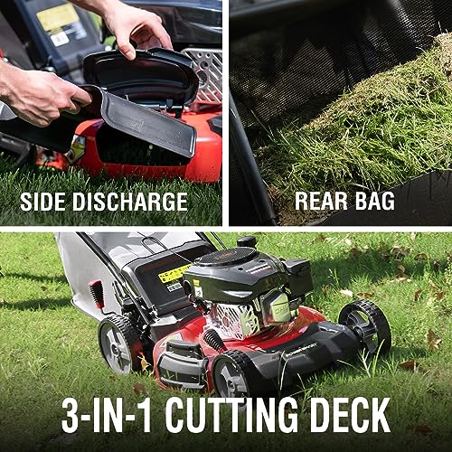 21in Gas Push Lawn Mower with 3-in-1 Mulch T74668