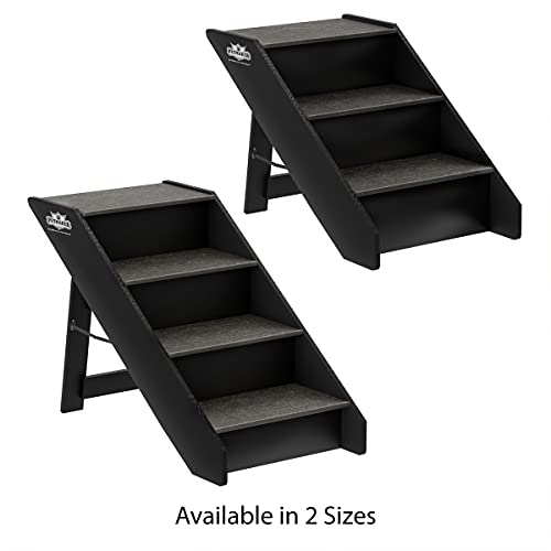 Gray Foldable Nonslip Dog Steps W508473