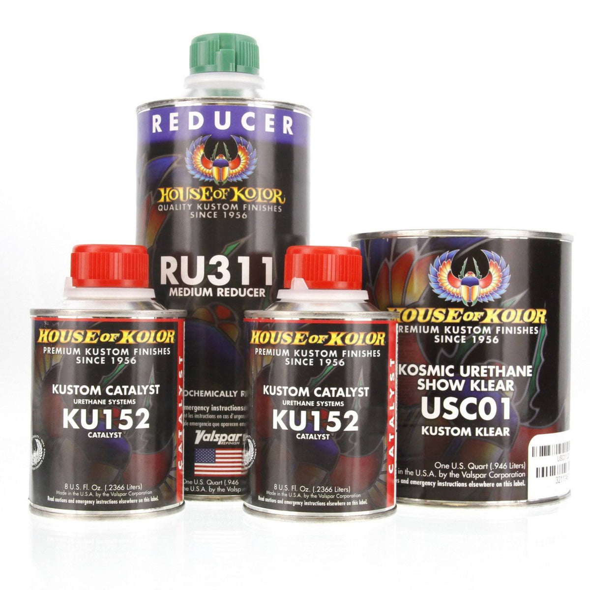 Urethane Show Klear Quart Kit with Catalyst and Reducer J671552