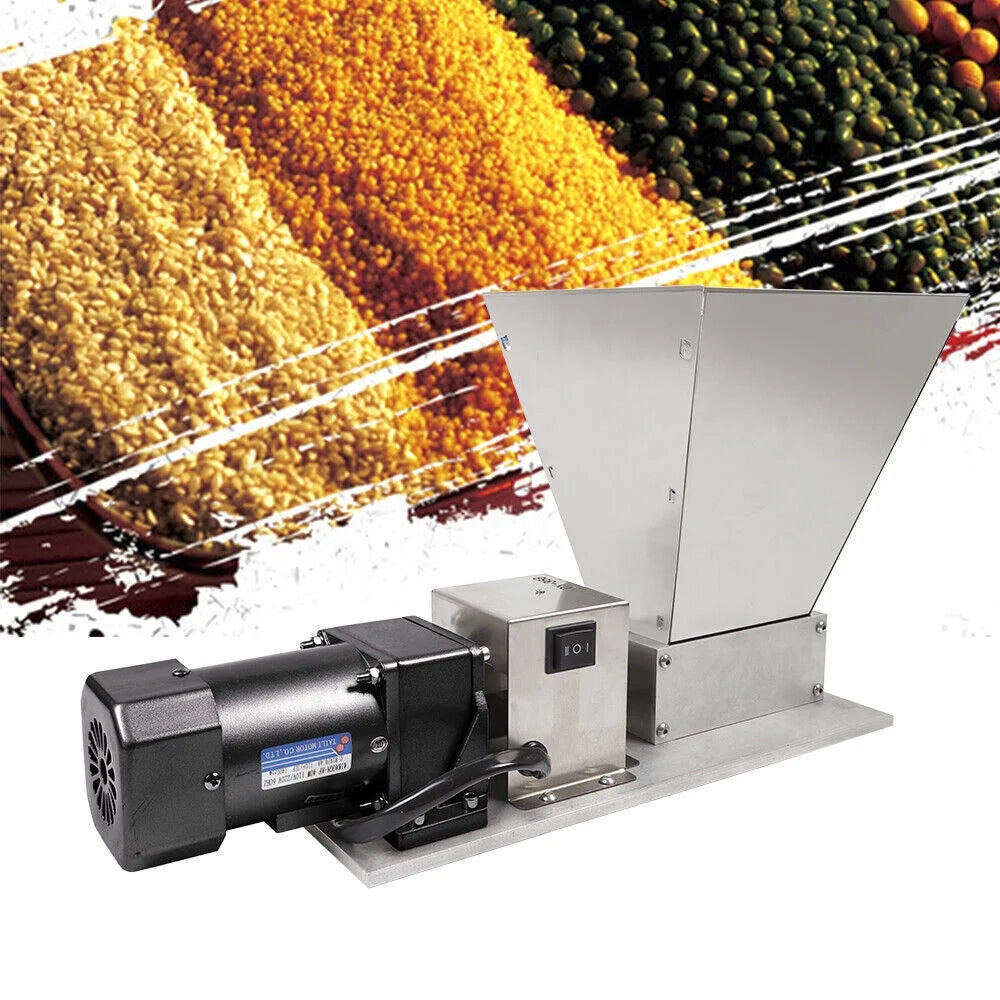 Electric Grain Mill 60W 2 Roller with Hopper X711873