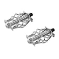 Chrome 9/16" Pedals D9239