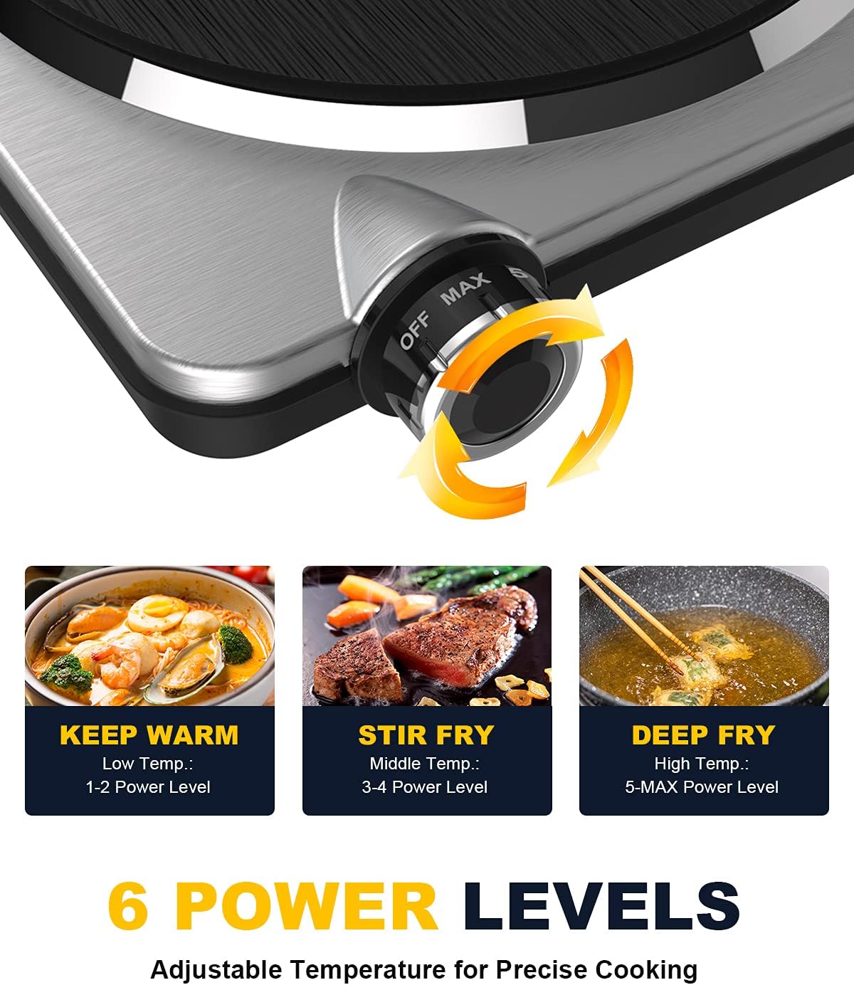 Portable Ceramic Infrared Cooktop C1849