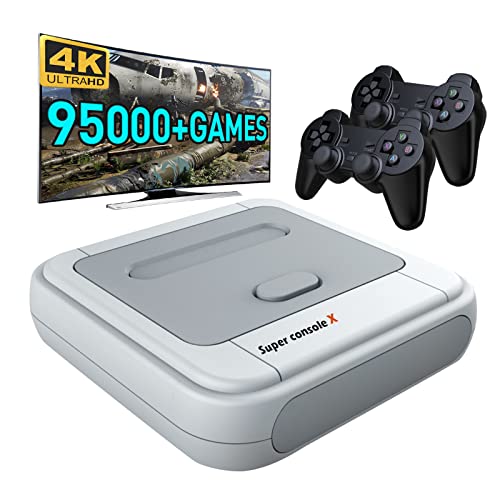 Retro Video Game Console with 2 Gamepads (128GB) H26018