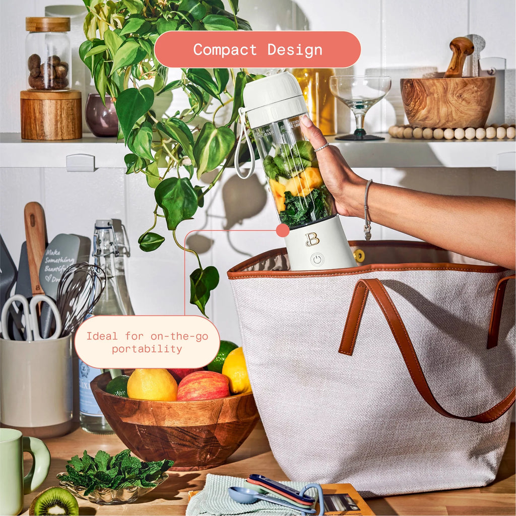 Portable Blender 70 W 16 oz White Icing E2327