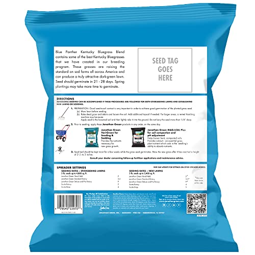 Blue Panther Kentucky Bluegrass Grass Seed (25 lb) M852