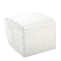White 1-Ply Dinner Napkins, Case of 4000 Q817509