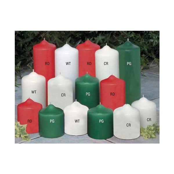 Medium Column Candle - Cream P183