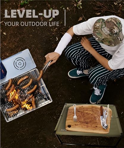 Ultralight Aluminum Folding Camping Table with Carry Bag H1040