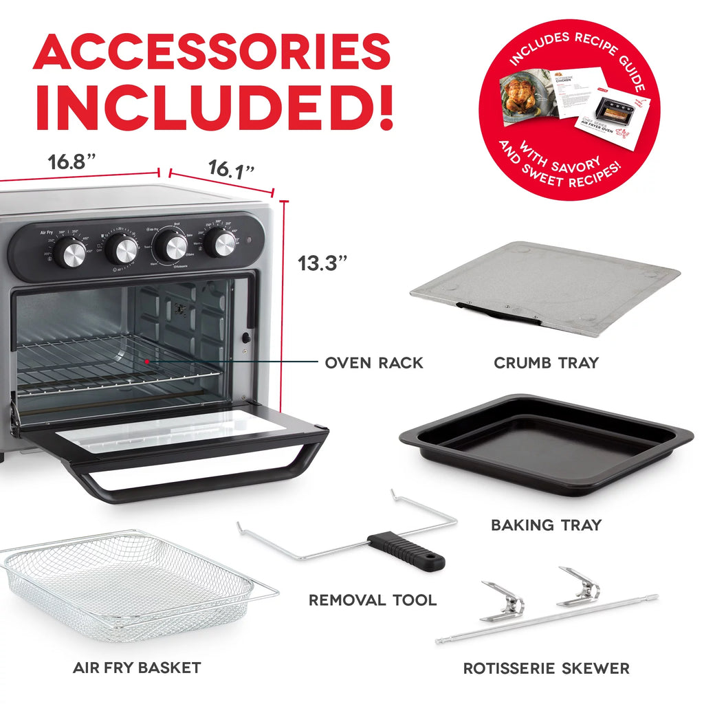 7 in 1 Convection Air Fryer Oven, 23L, 1500 Watt X4819