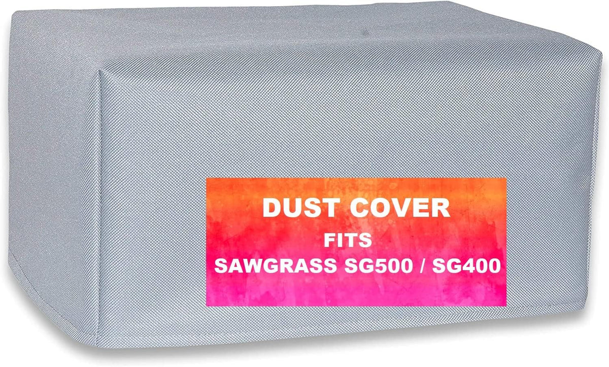 White Sublimation Printer Starter Bundle with Inks, Paper, Tapes, Blanks Pack & Dust Cover D909
