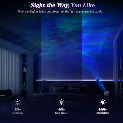 Star Night Light Projector with Remote Control R849811