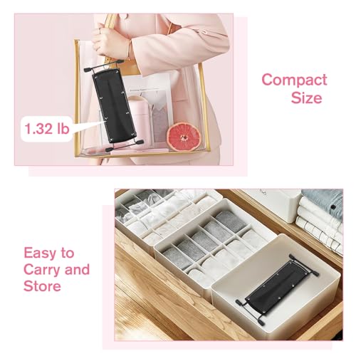 6 Heights Adjustable Non-Slip Pedicure Foot Rest Y240709