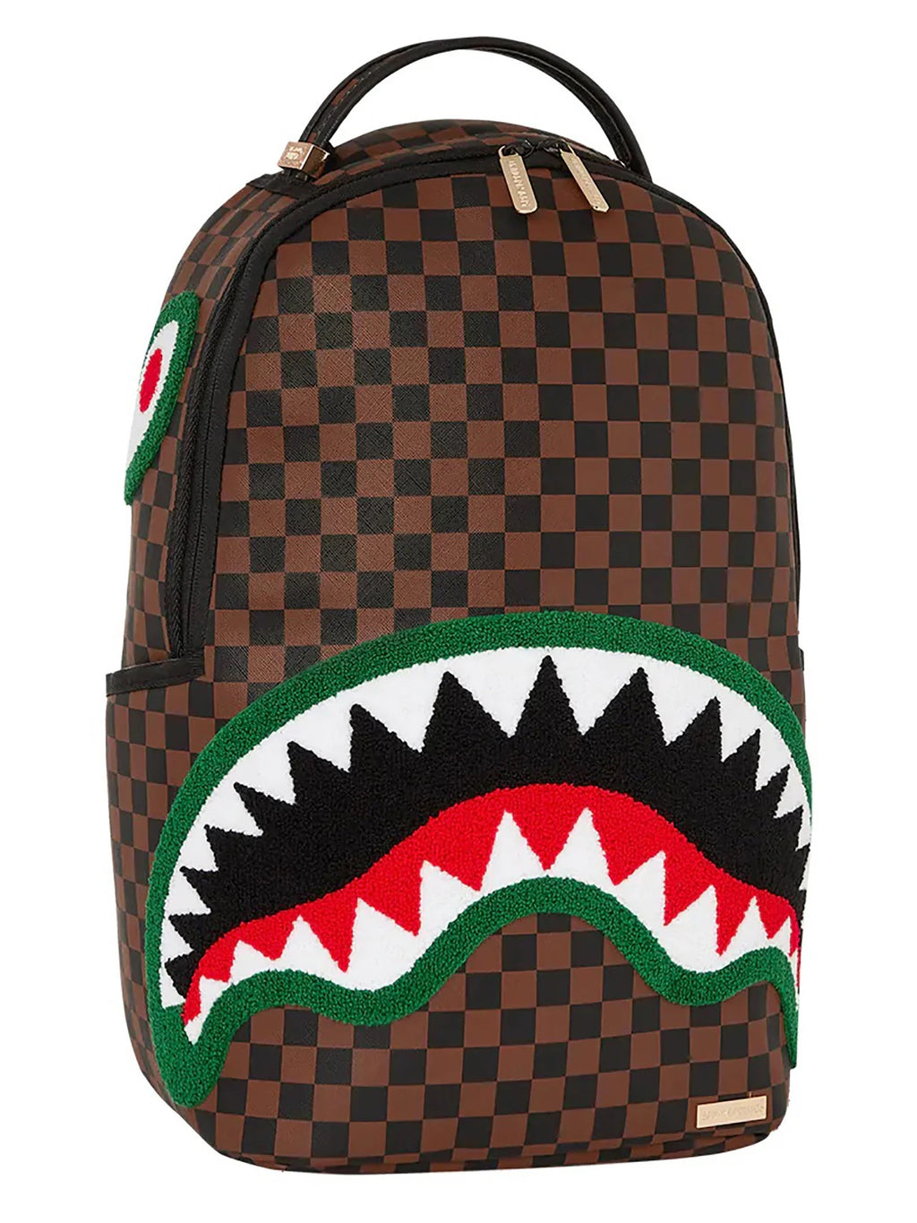 Brown Chenille Backpack W84358