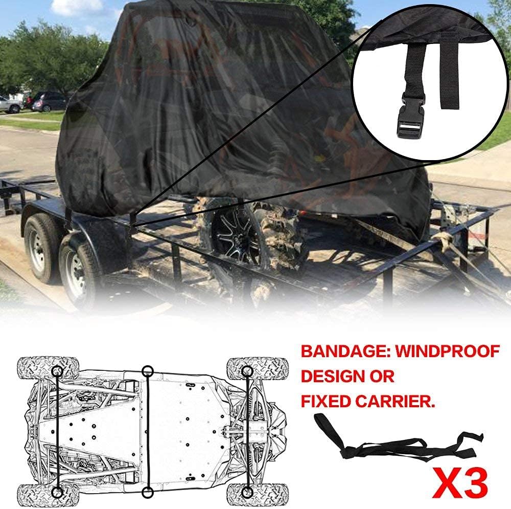 UTV Cover Sun-UV Rain Snow Protector 4-6 Passenger P5988