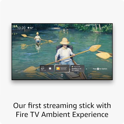 Fire TV Stick 4K Max streaming device supports Wi-Fi 6E E969