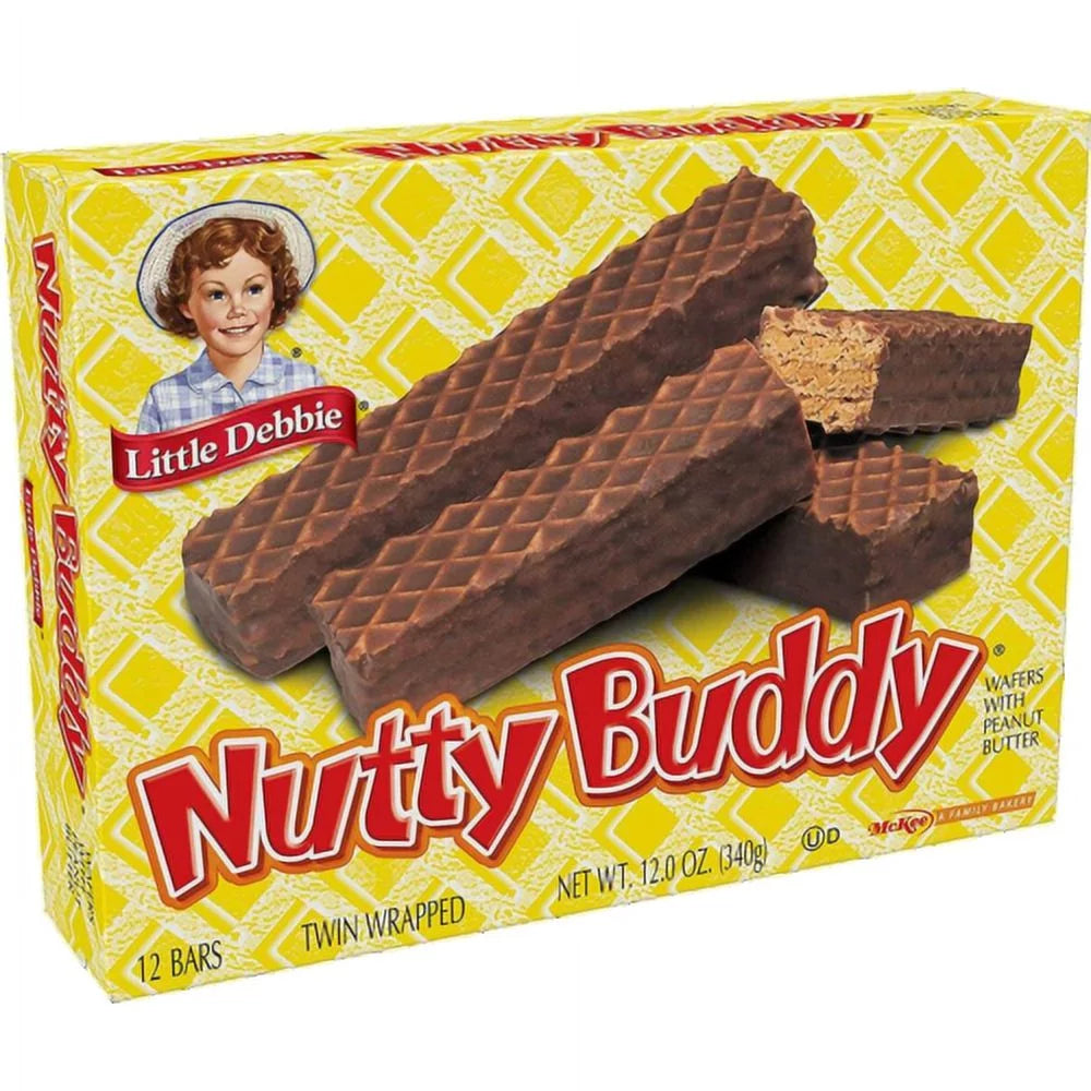 12-Boxes Peanut Butter Wafer Bars K688606