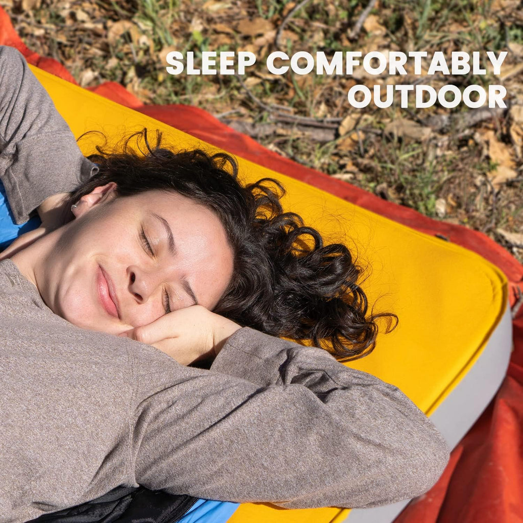 4 Inch Self Inflating Foam Sleeping Pad U27471