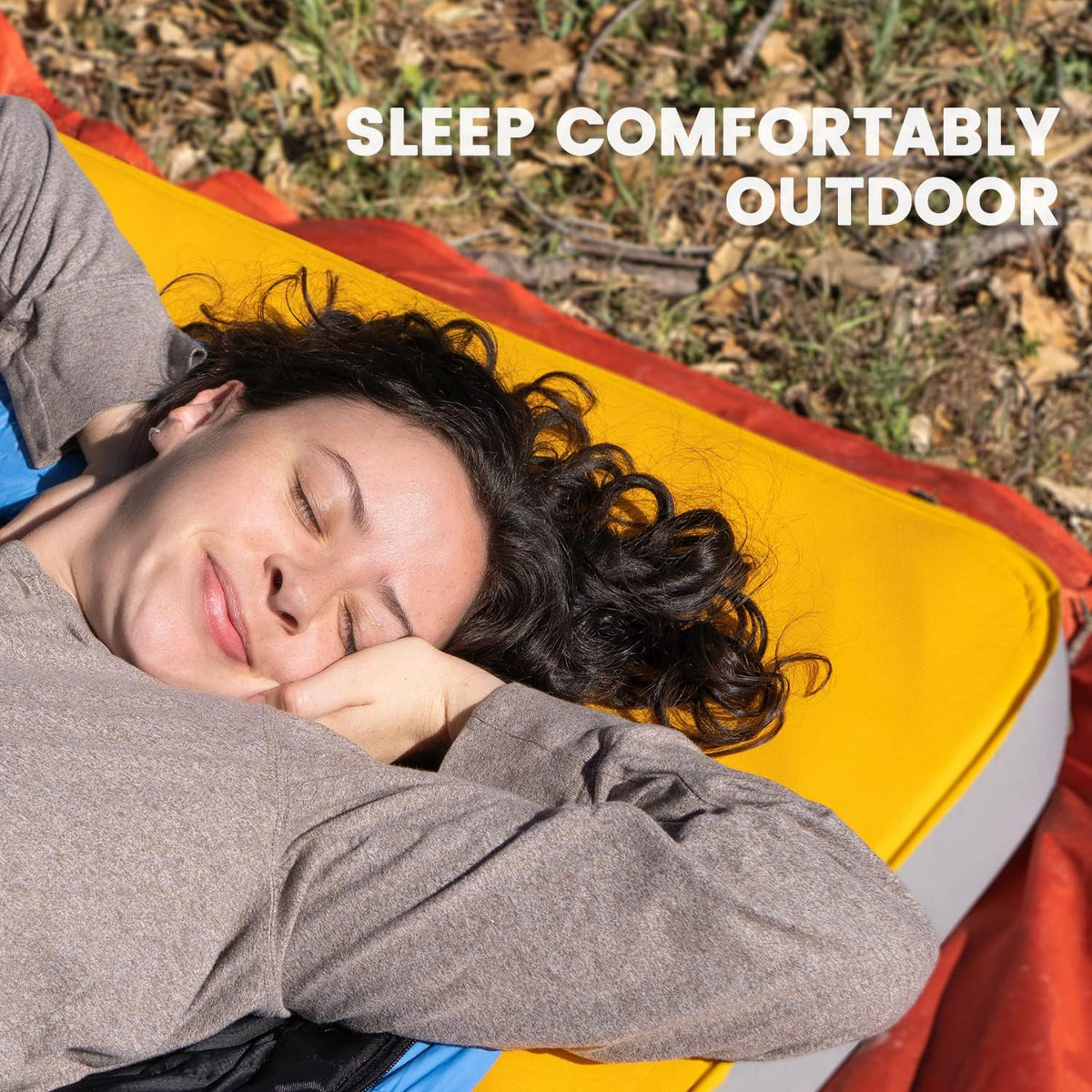 4 Inch Self Inflating Foam Sleeping Pad U27471
