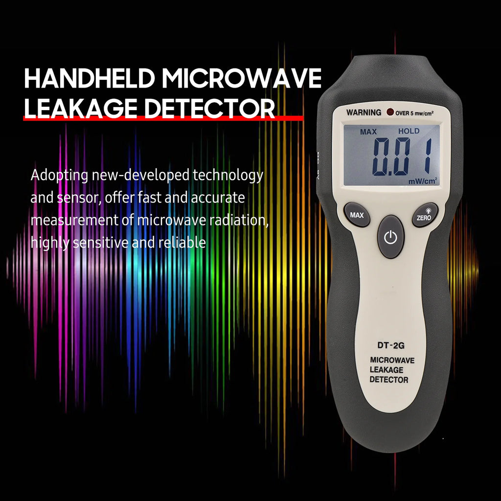 Handheld Microwave Leakage Detector with Digital LCD Display V9485