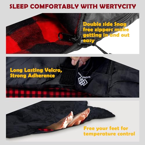 Extra Large 2 Person Double Sleeping Bag J580160