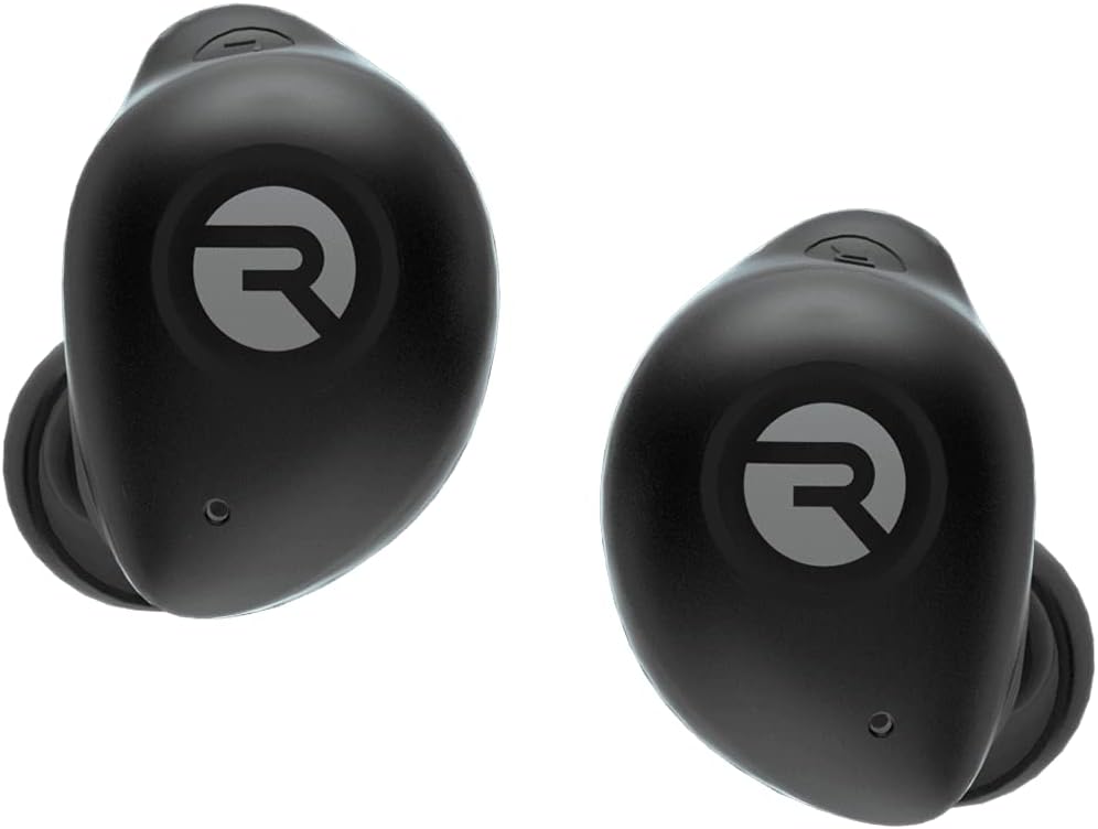 Carbon Black True Wireless Bluetooth Earbuds with Charging Case Q508754