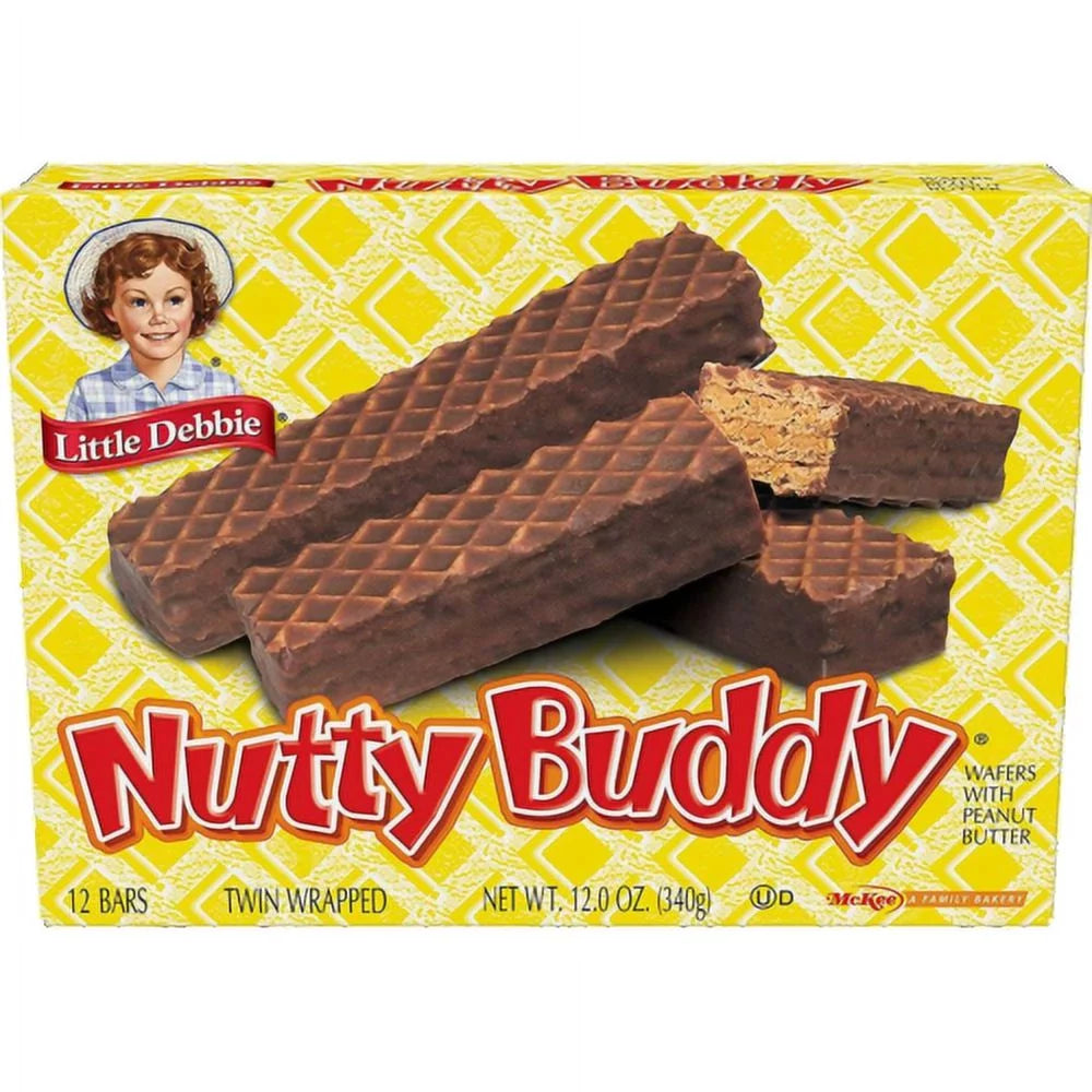 12-Boxes Peanut Butter Wafer Bars K688606