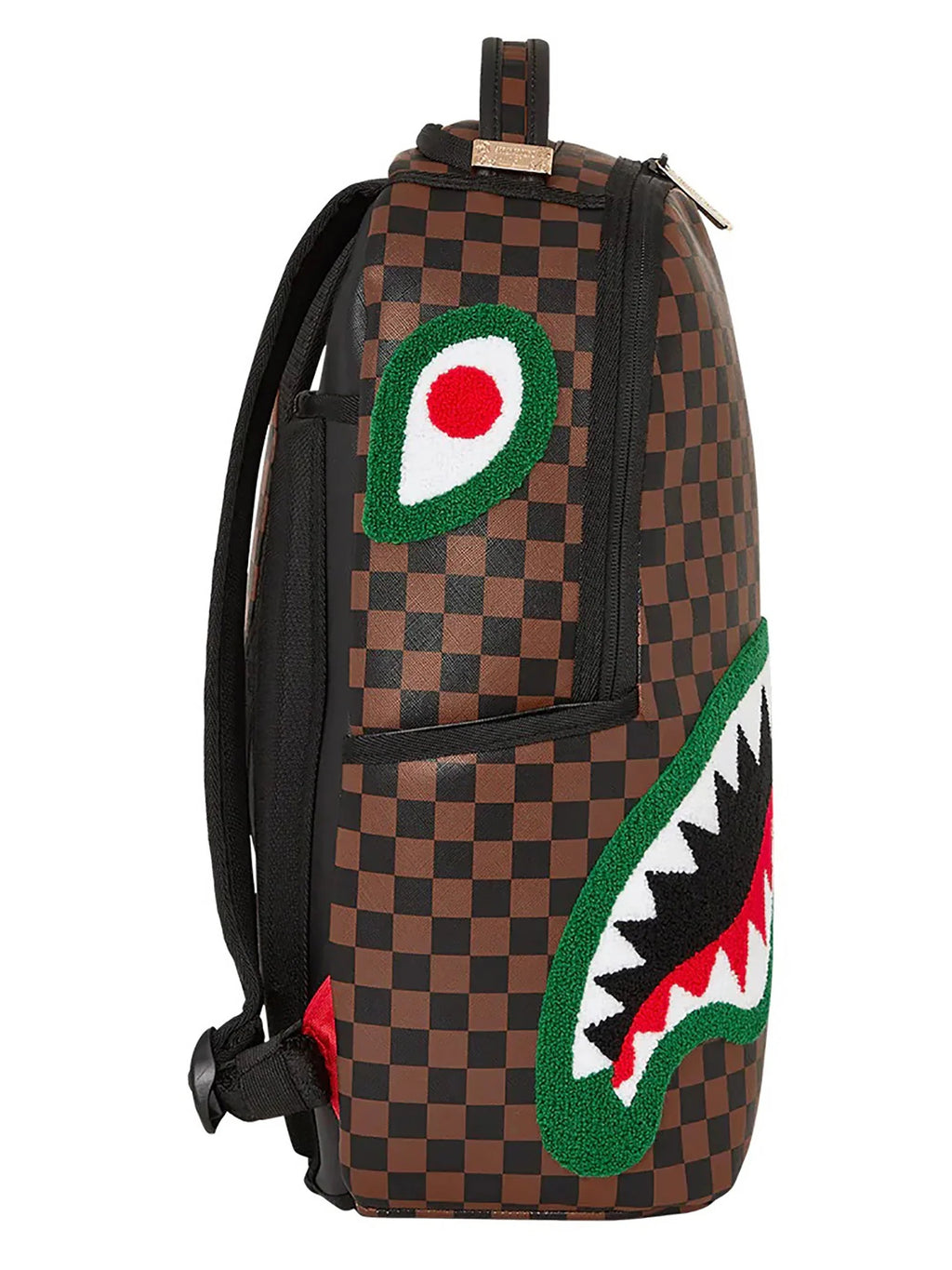 Brown Chenille Backpack W84358