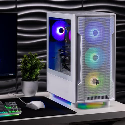 Gaming PC Desktop, Intel i5 13400F 2.5 GHz, RTX 4060 8GB, 2TB SSD, 32GB DDR5 RAM, Win 11 Home F723