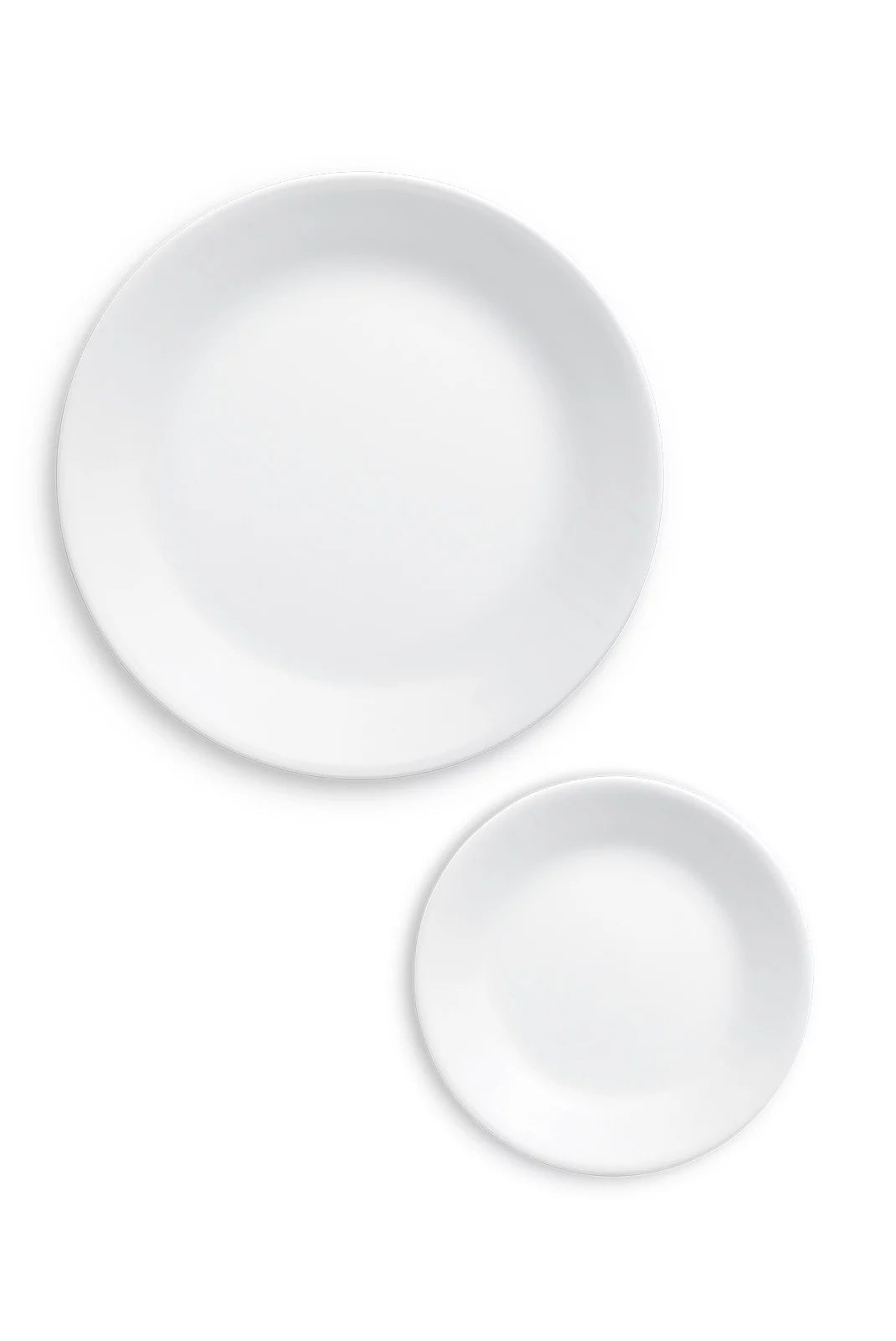 12-Piece White Round Dinnerware Set K65099