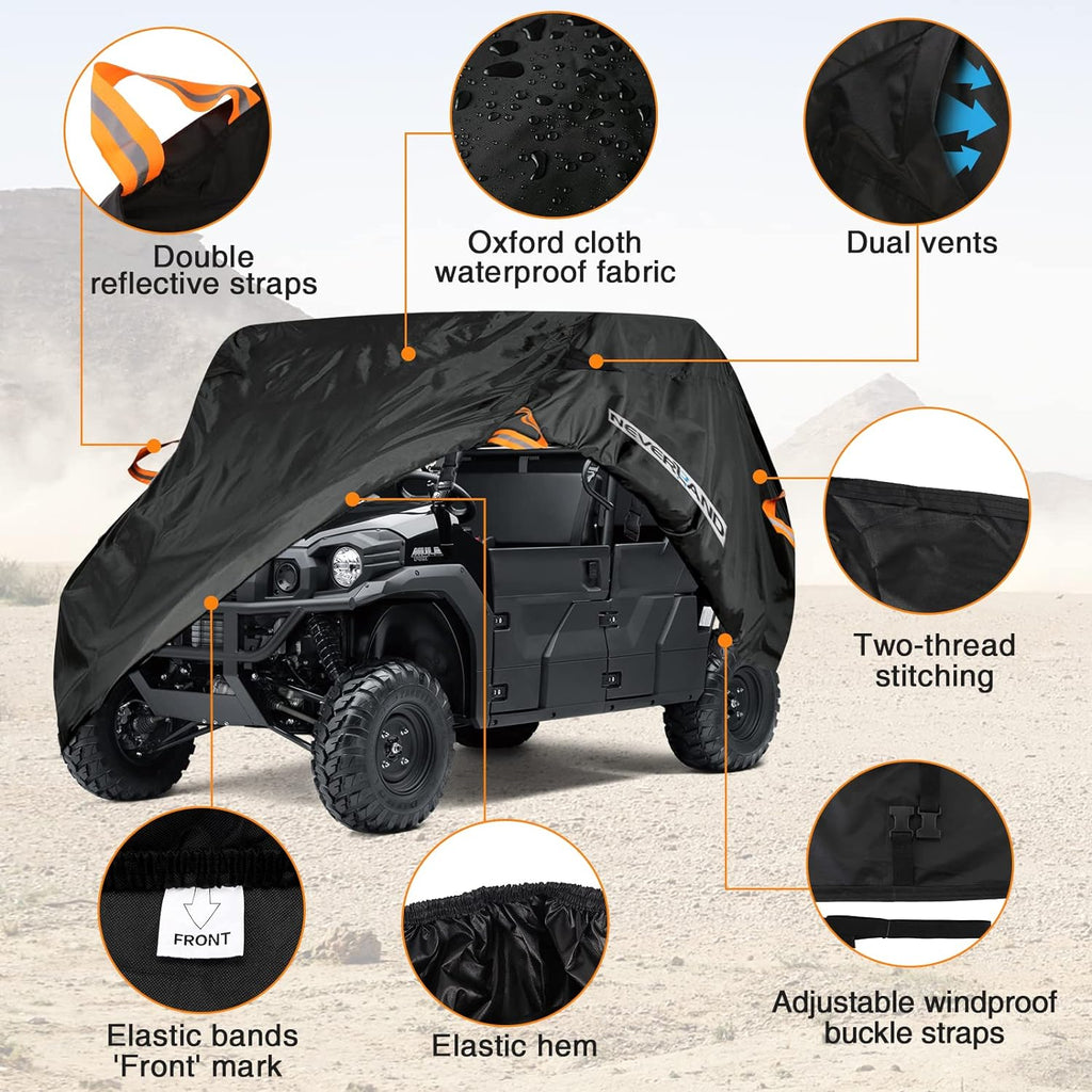 UTV Cover Sun-UV Rain Snow Protector 4-6 Passenger P5988