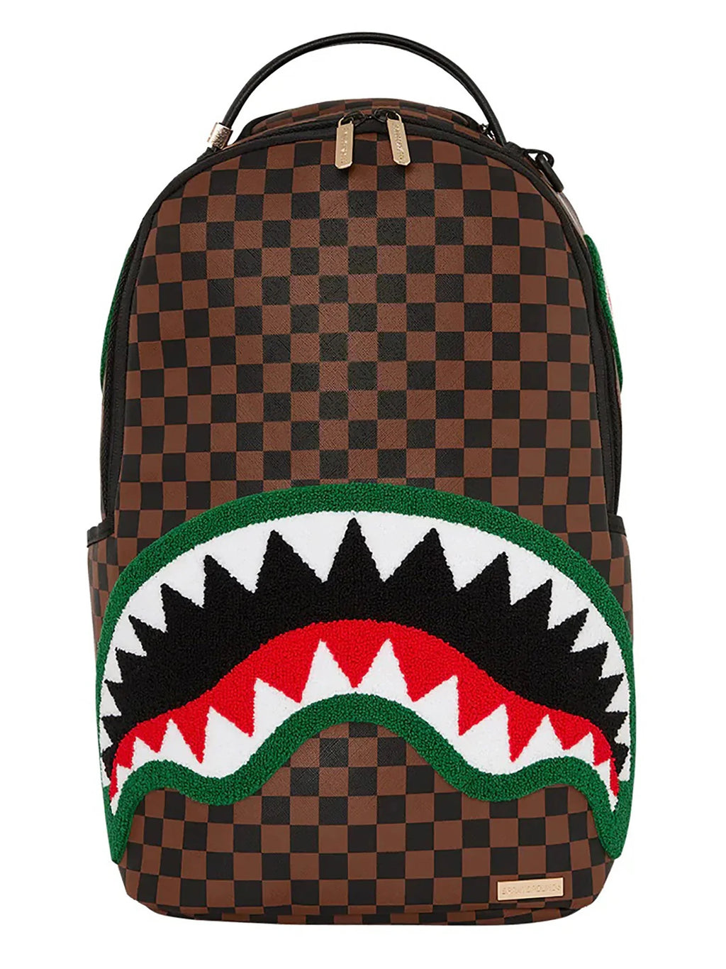 Brown Chenille Backpack W84358