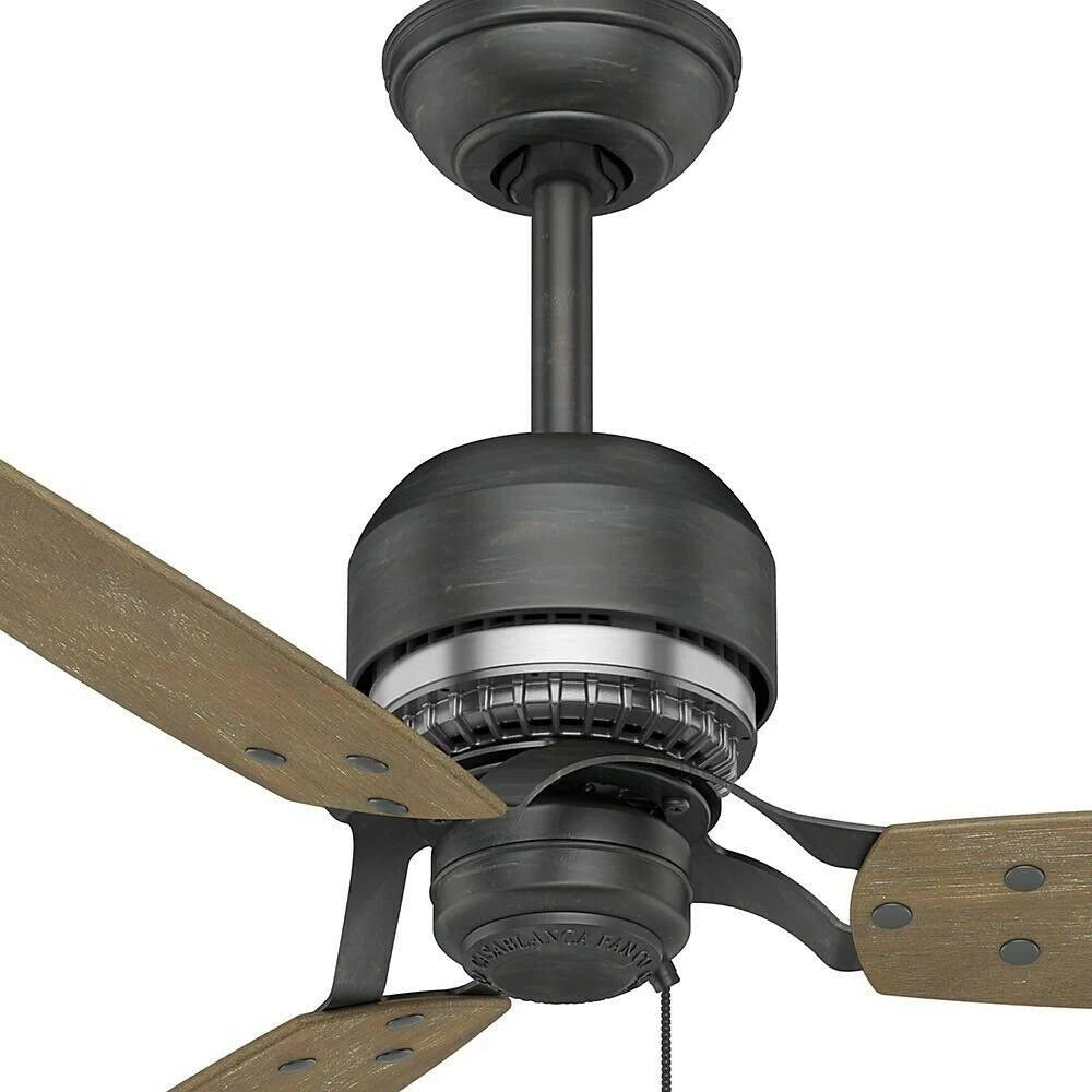 52 in. Aged Steel Ceiling Fan M85048