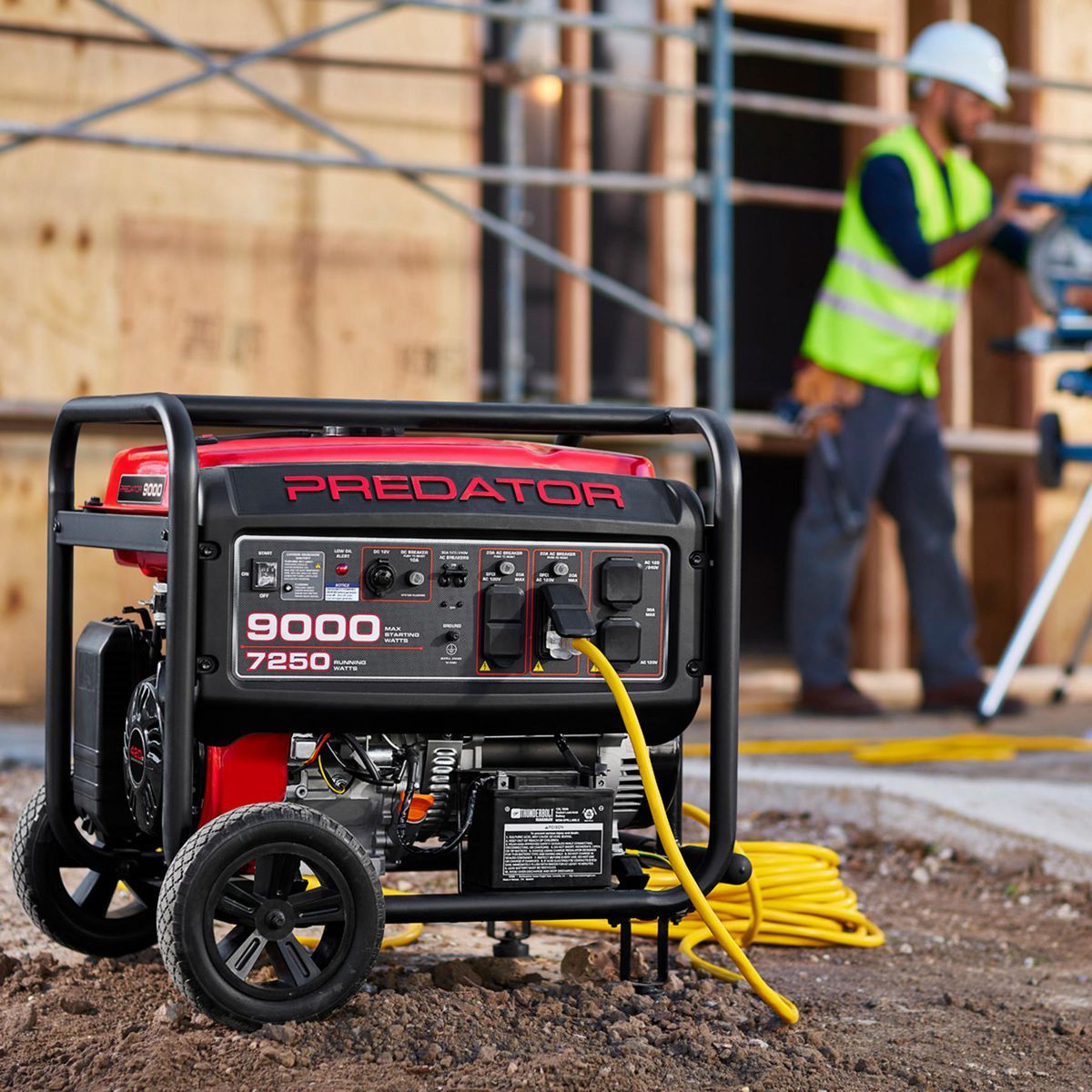 9000 Watt Gas-Powered Portable Generator Q6316