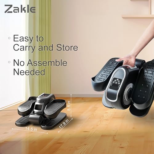 Under Desk Elliptical Machine with Remote Control & 12 Adjustable Speeds G474