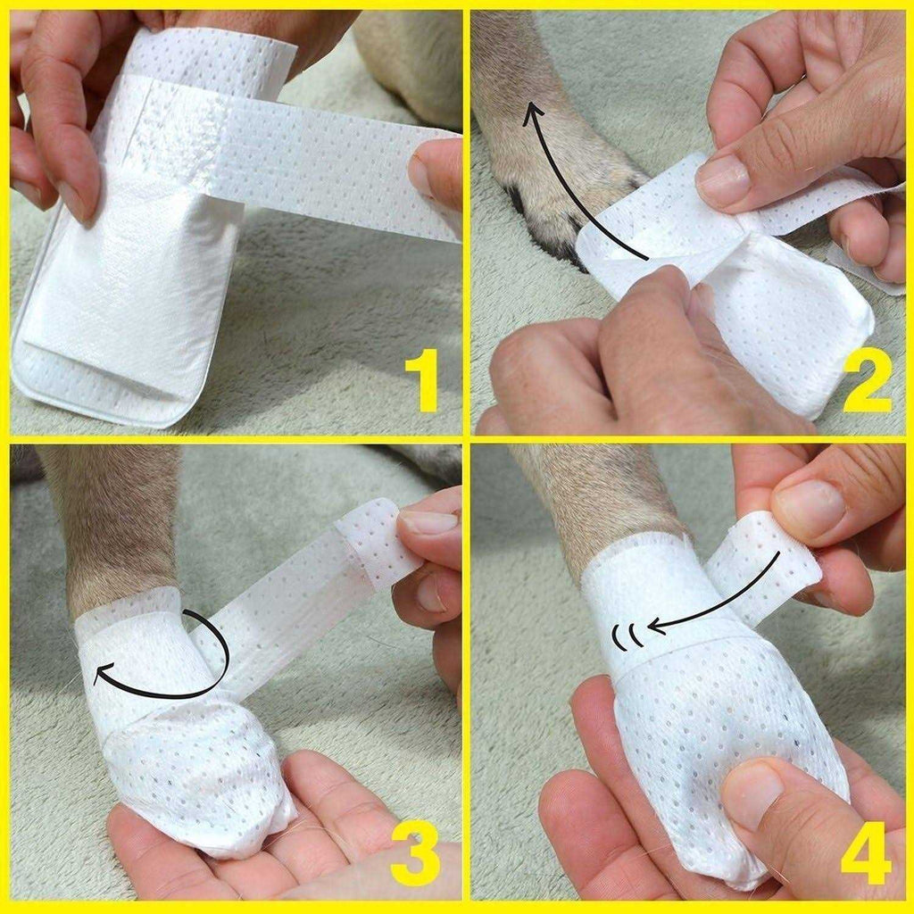 Paw Bandages for Dogs Cats and Pets A701912