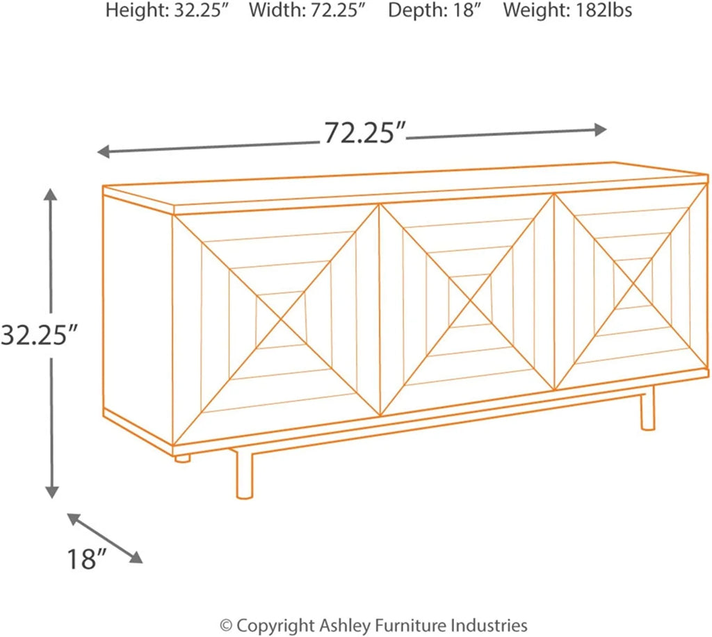 Warm Brown Sideboard M747313