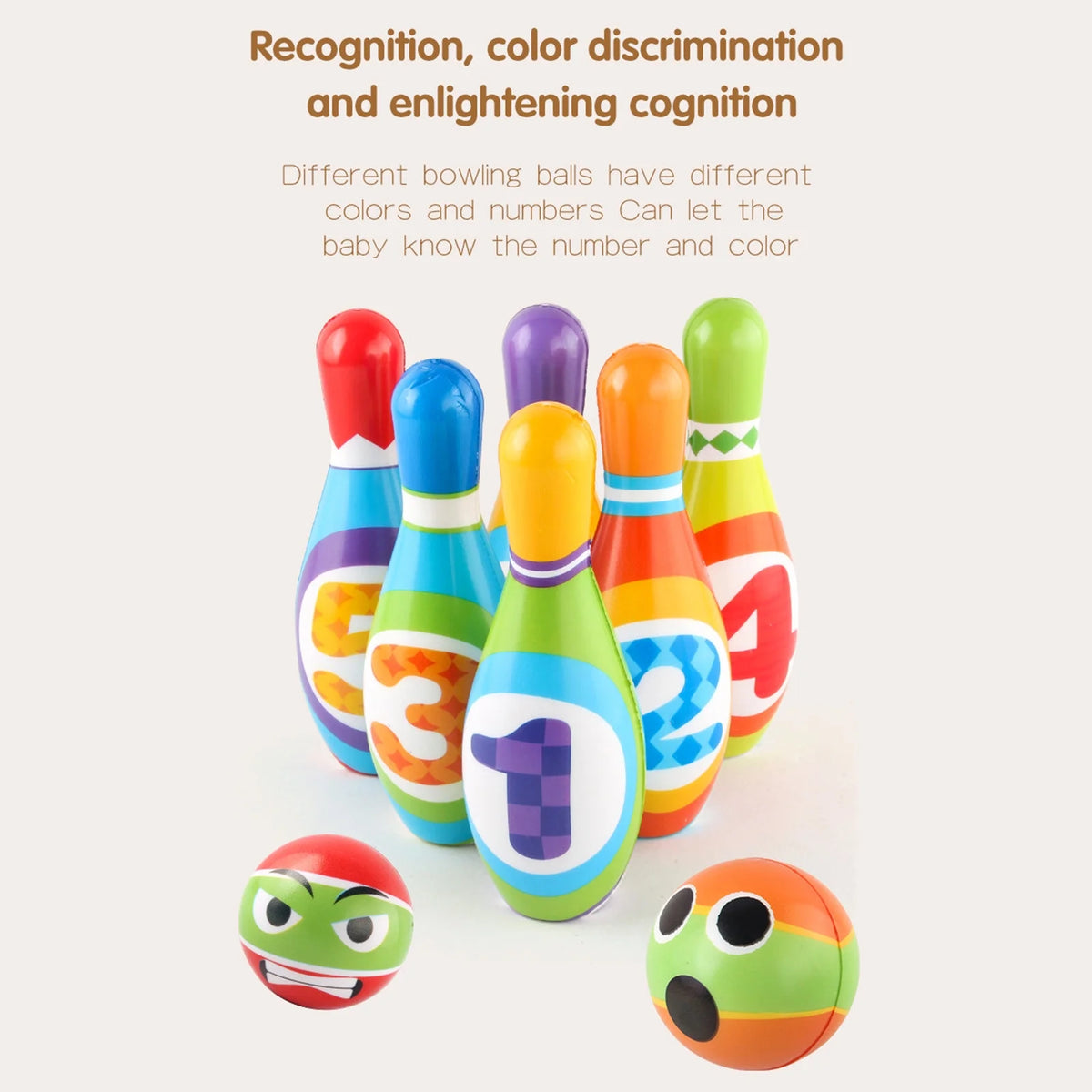 Mini Bowling Game Indoor Outdoor Sports Garden Toys C872