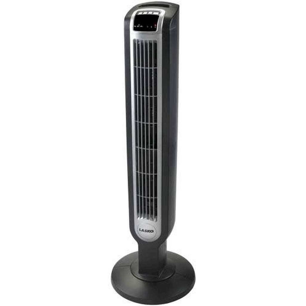Black 36 Inch Tower Fan with Remote Control W8309