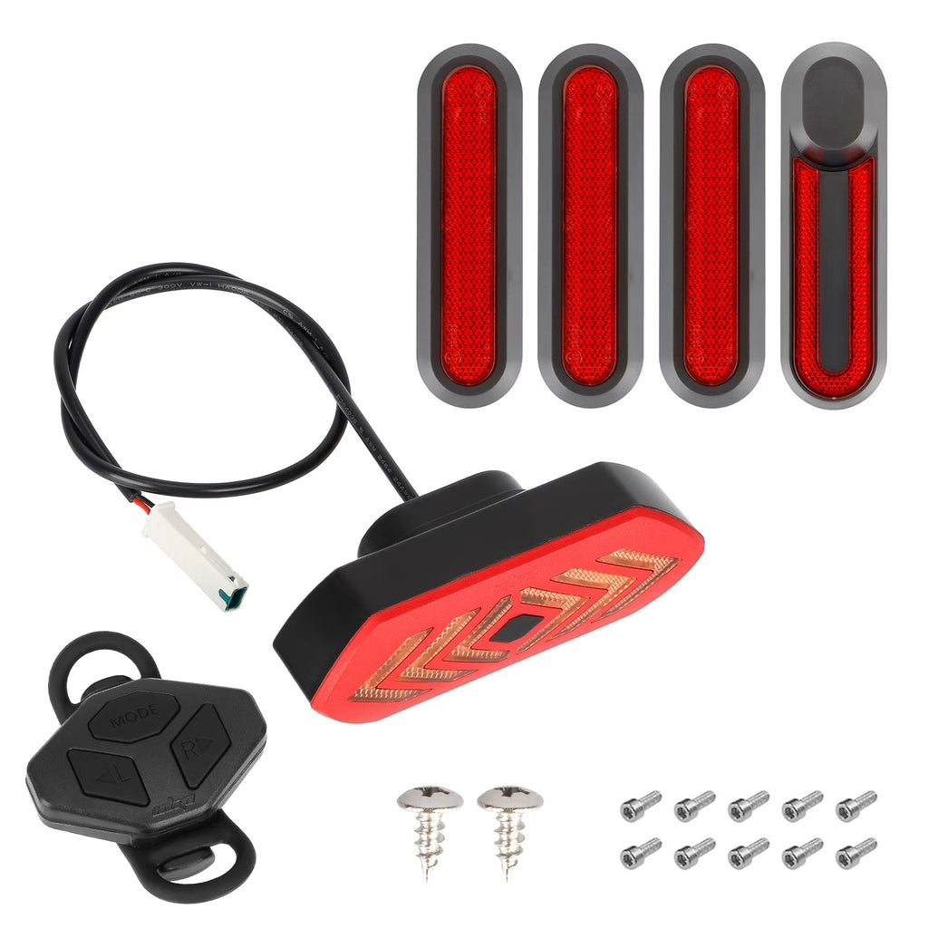 LED Taillight Turn Signal Cycling Warning Lamp with Remote Control A18517