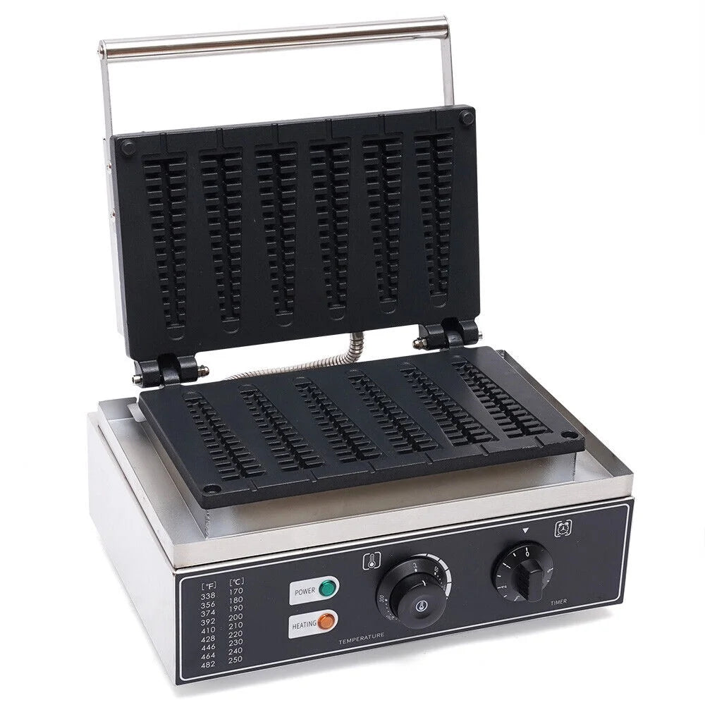 1500W Electric 6 Grids Nonstick Waffle Maker E32296