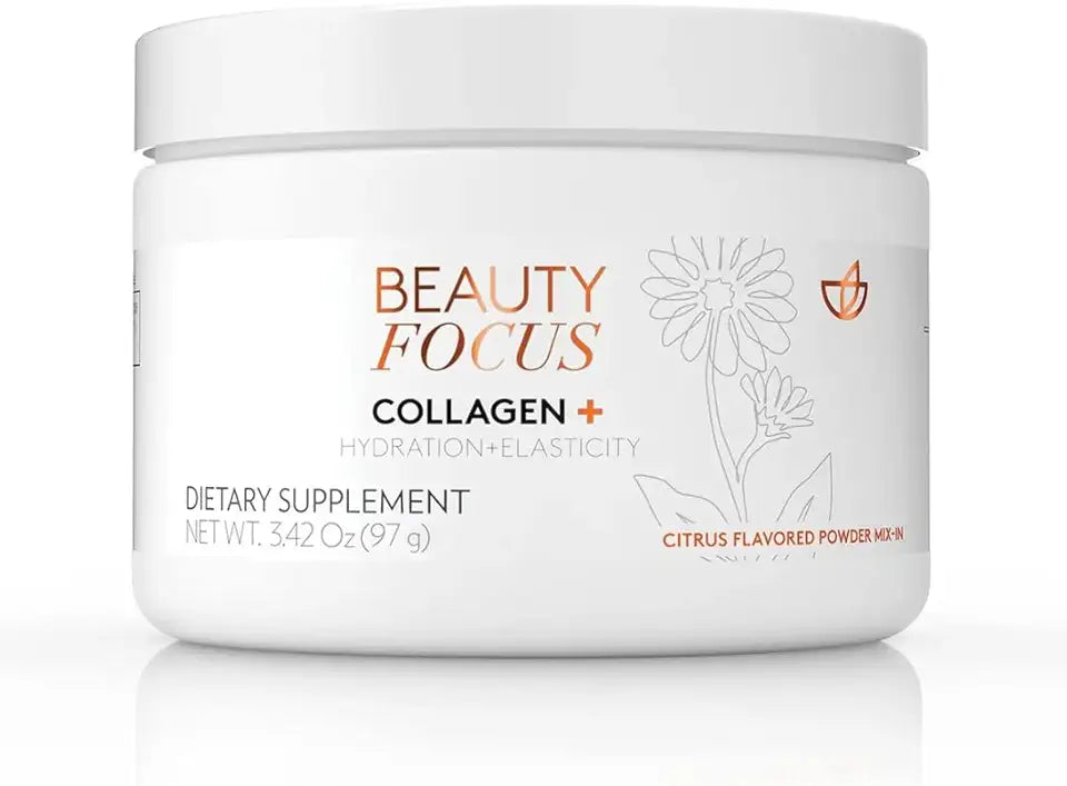 Collagen Peptides Powder Citrus Flavor 3.42 Fl Oz Gluten Free V9406