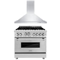 36 Range and Range Hood Appliance Set D977485