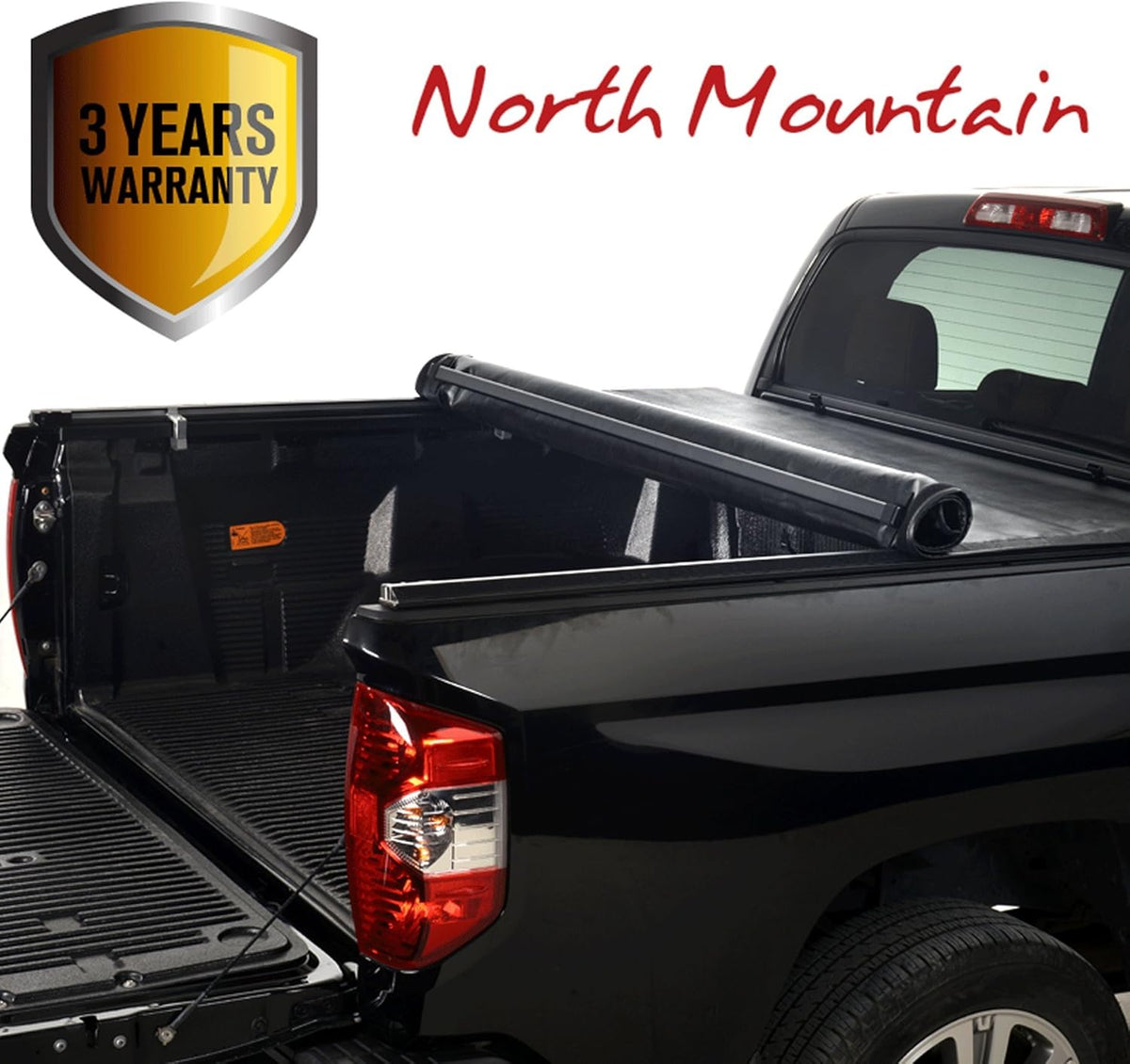 Soft Roll Up Tonneau Cover for 6.5ft Fleetside Bed Pickup T210
