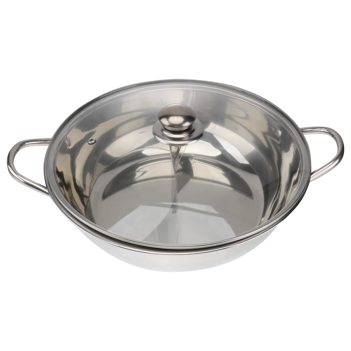Stainless Steel Induction Cooker Pot with Lid F9813