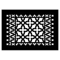 8-in x 12-in Cast Iron Floor Register in Black M1703