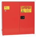 Red Flammable Liquid Safety Cabinet Y90894
