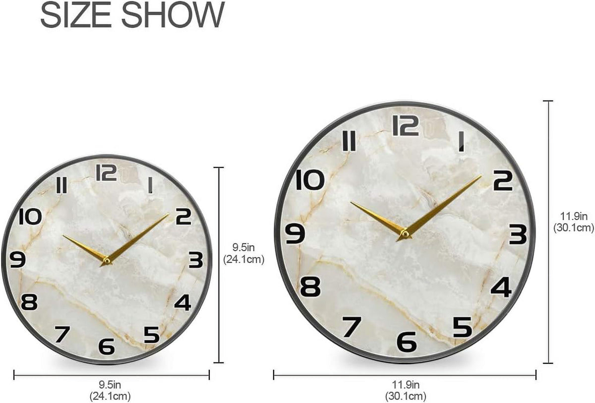 Vintage Marble Wall Clock V498