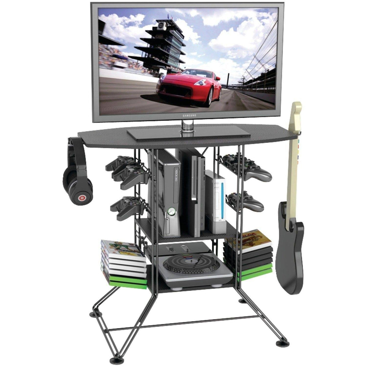 Black 37x22 TV Stand S53053