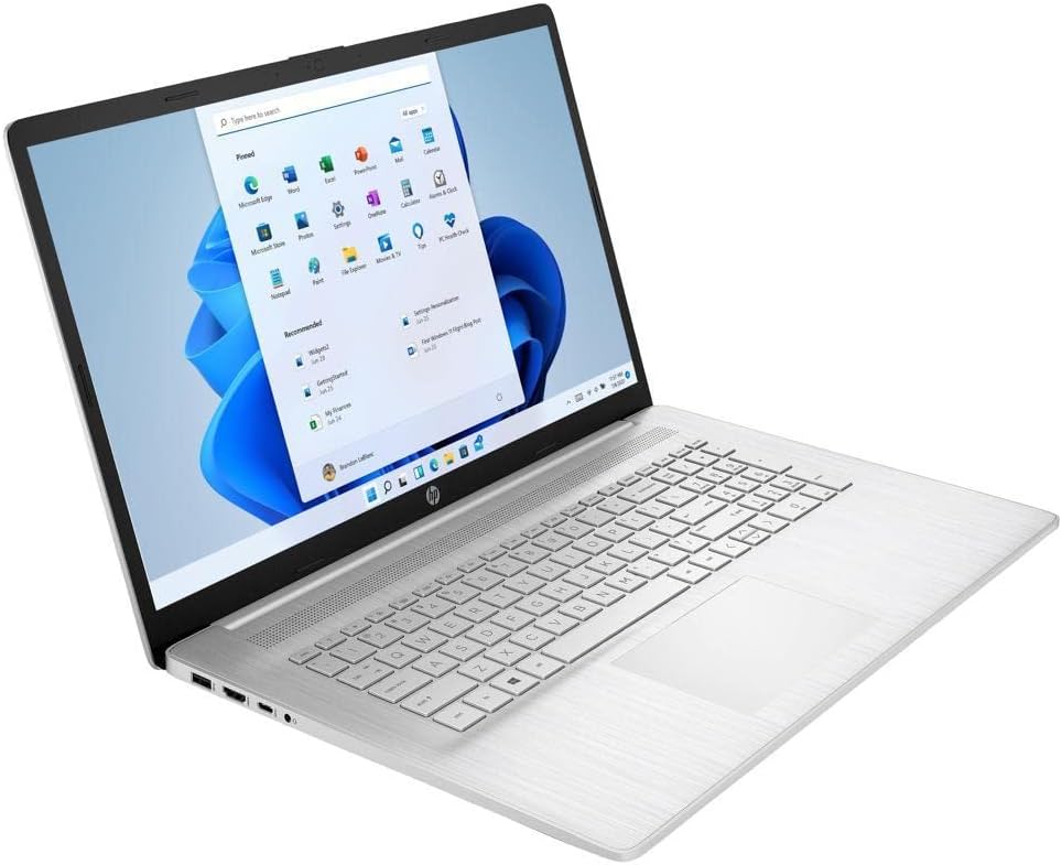 17.3'' HD+ Touchscreen AMD Ryzen 5 5500U Notebook Laptop, Silver, 16GB RAM, 1TB HDD H1011