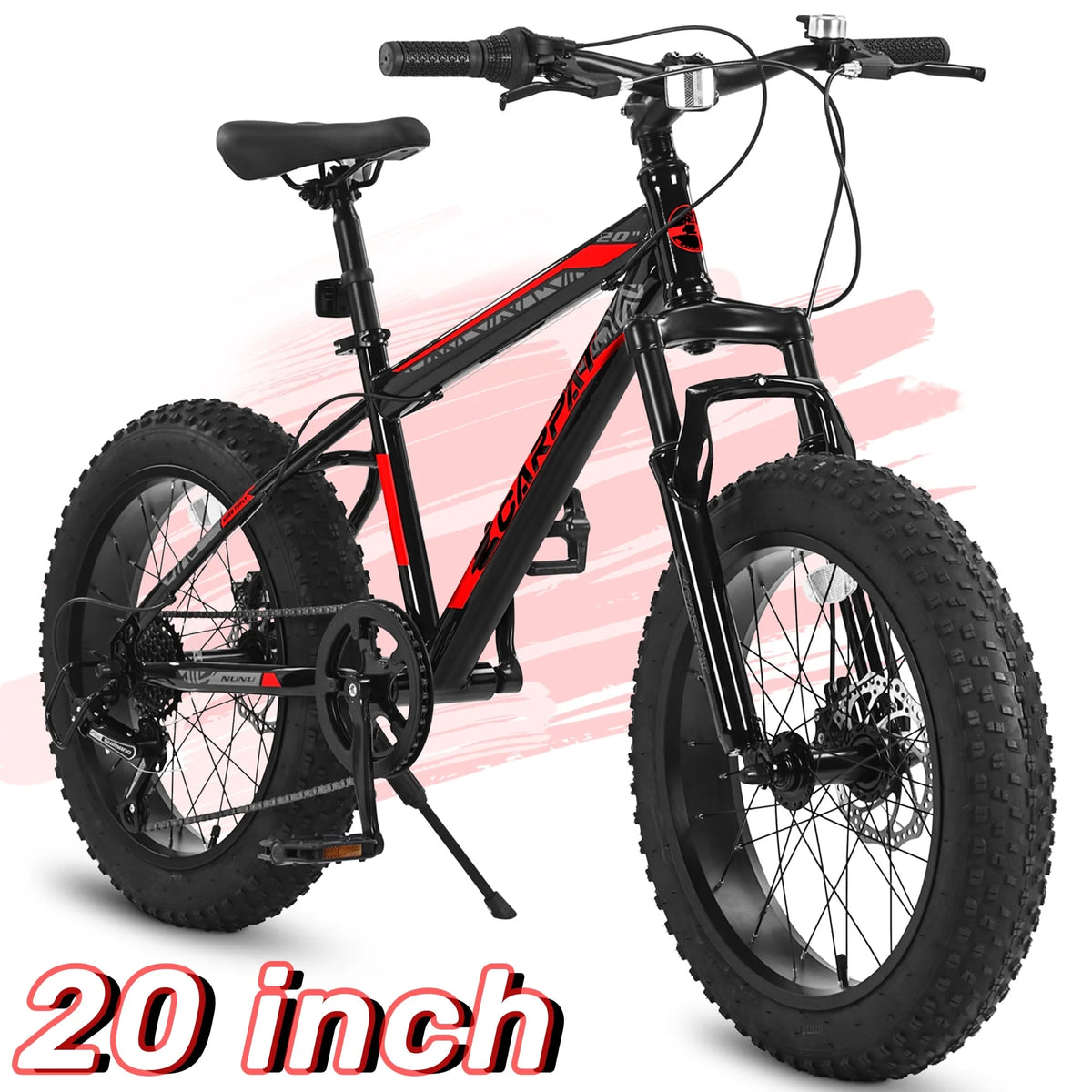20'' 7 Speed Kids Mountain Bike with 4 inch Fat Tire B61805